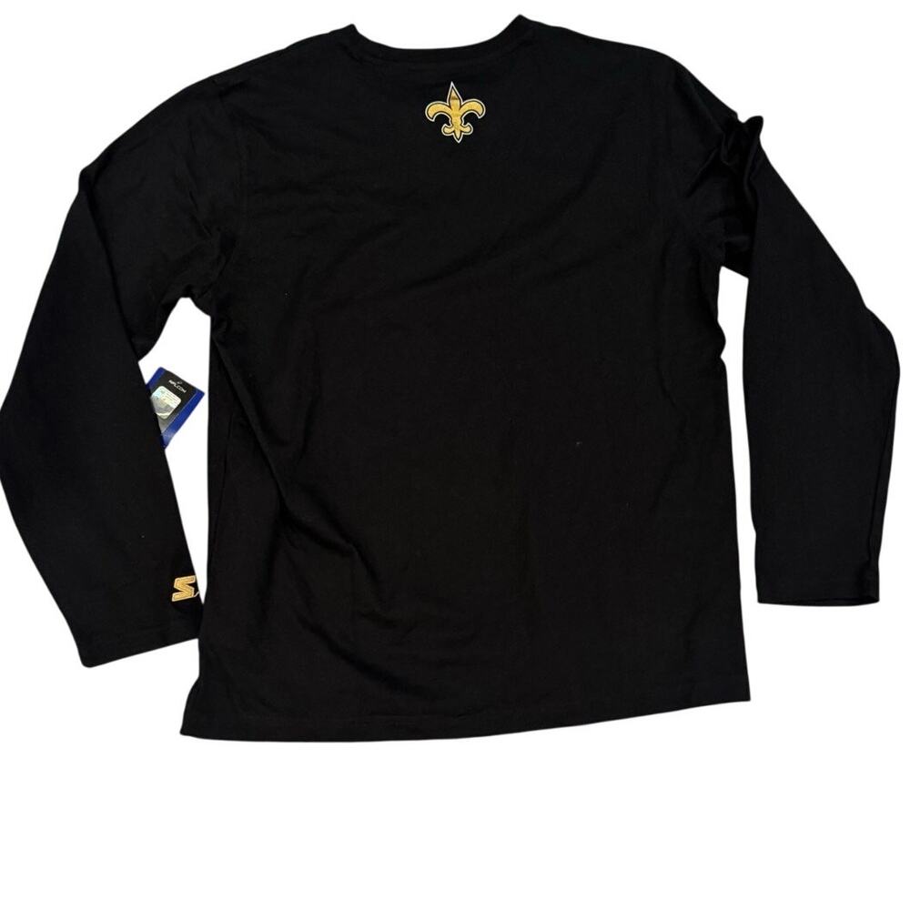 Starter NFL New Orleans Saints Long Sleeve Shirt NWT L - Picture 2 of 13